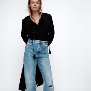 Zara wide leg jeans